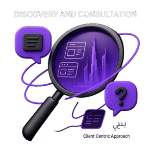 Web Design Agency In Dubai 1 Discovery and Consultation