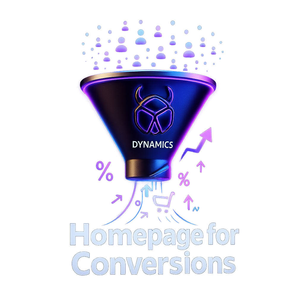 E-commerce Website Homepage Design for Conversions