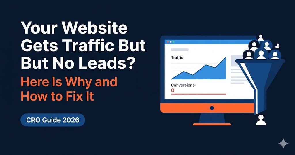 website traffic but no conversions