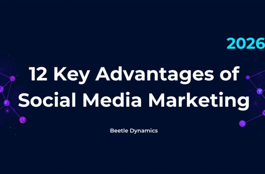 12 key advantages of social media marketing for businesses in 2026 by Beetle Dynamics