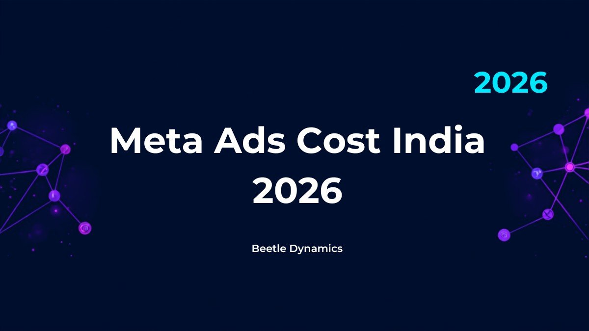 Meta Ads cost in India 2026 Facebook and Instagram budget guide by Beetle Dynamics