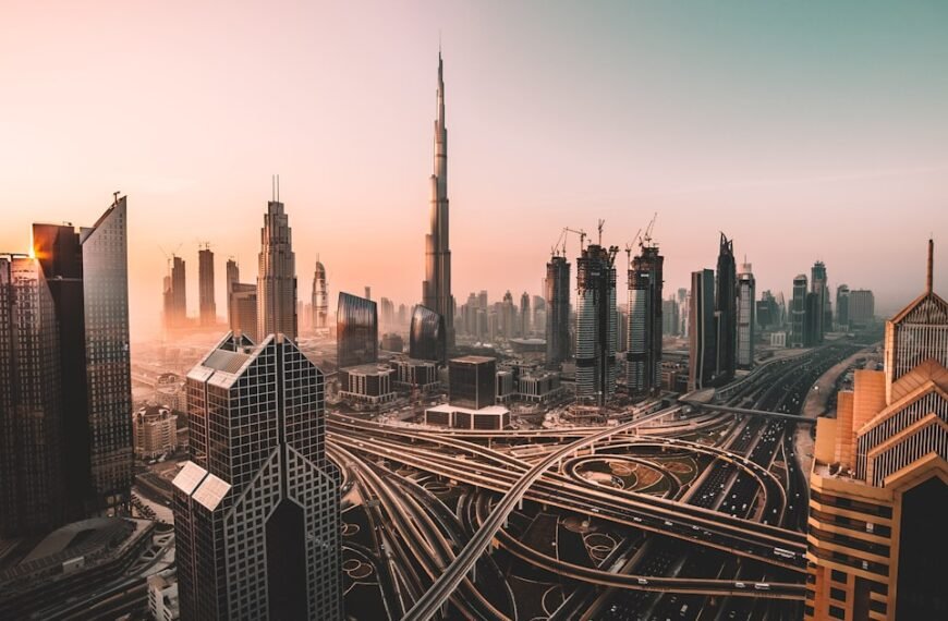 Dubai city skyline representing SEO services in Dubai