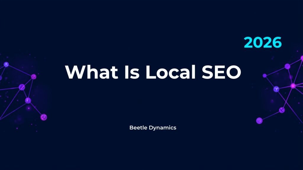 What is local SEO and how it works guide by Beetle Dynamics