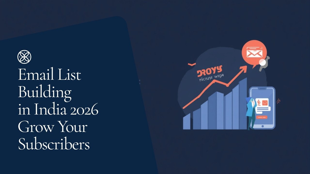 Email list building strategy for Indian businesses in 2026 - grow subscriber base that converts