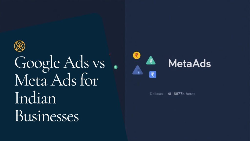Google Ads vs Meta Ads for Indian businesses 2026 - which platform works better for ROI