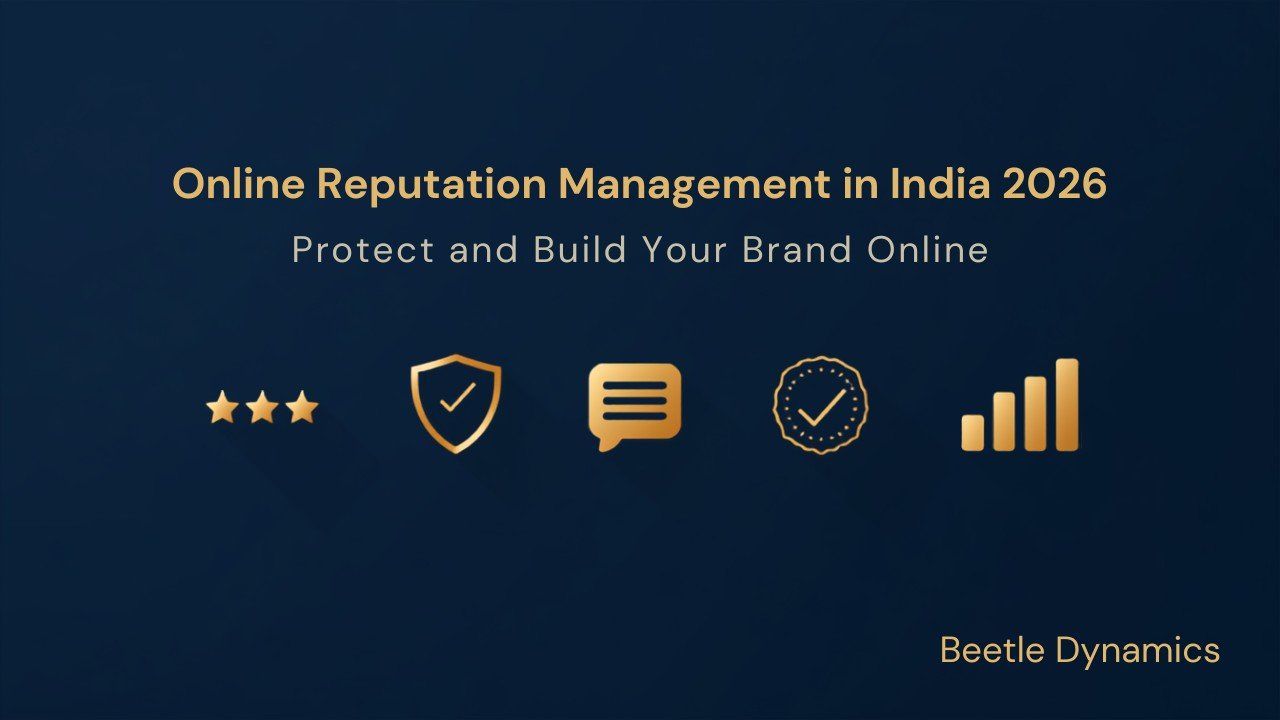 Online reputation management for Indian businesses in 2026 - protect and build your brand