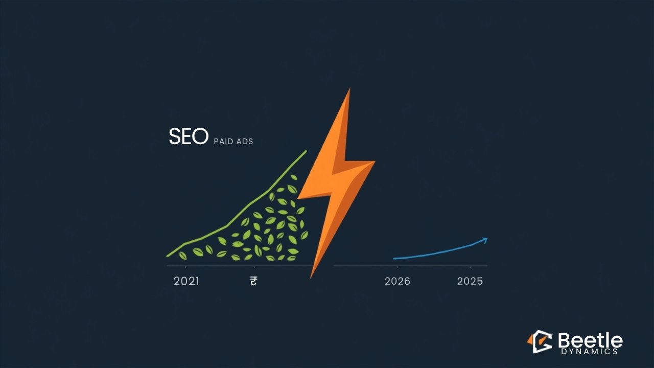 SEO vs paid ads for Indian businesses 2026 - which delivers better ROI for your budget